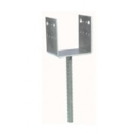 PIED DE POTEAU TYPE U LARG70 PROF70 PIED DE POTEAU TYPE U LARG70 PROF70